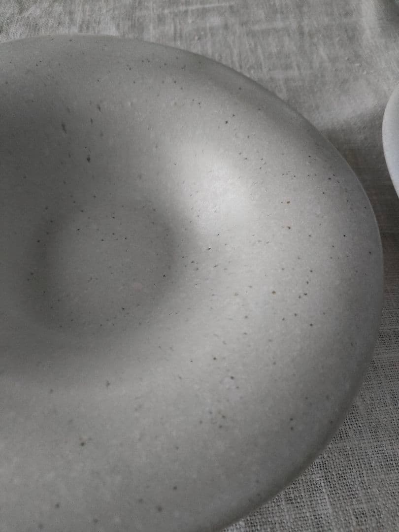 京都の入江佑子さん作「flat bowl」　皿2枚セット