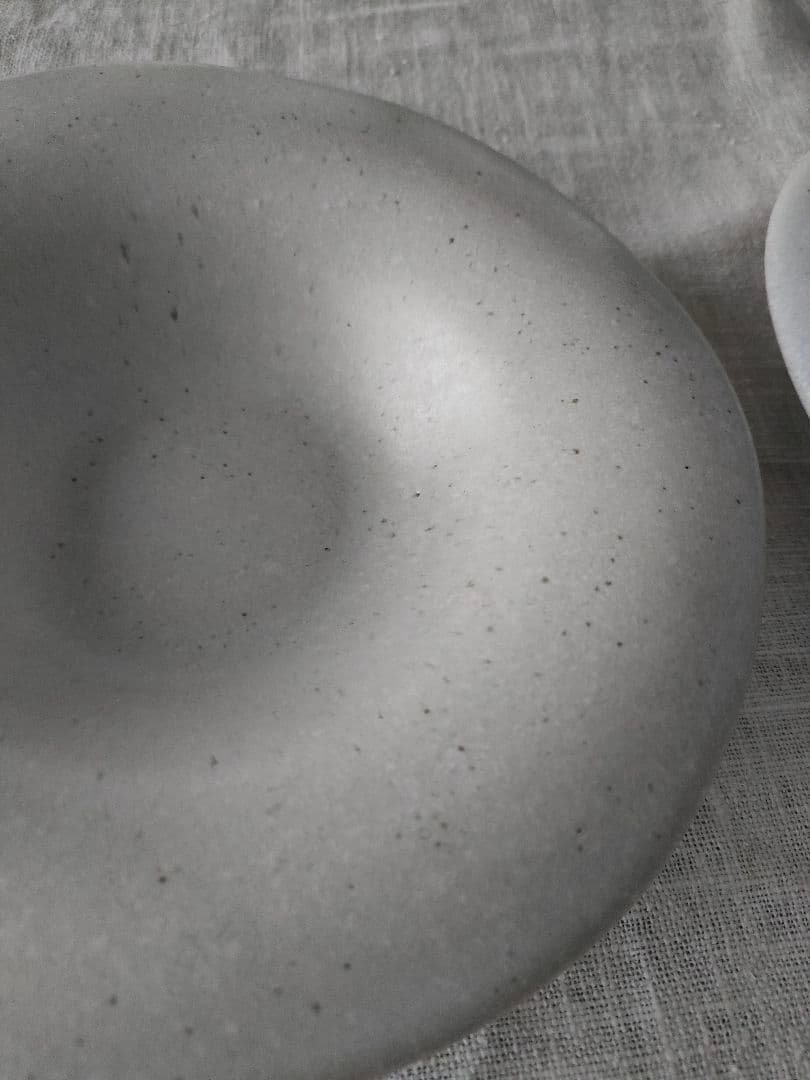 京都の入江佑子さん作「flat bowl」　皿2枚セット