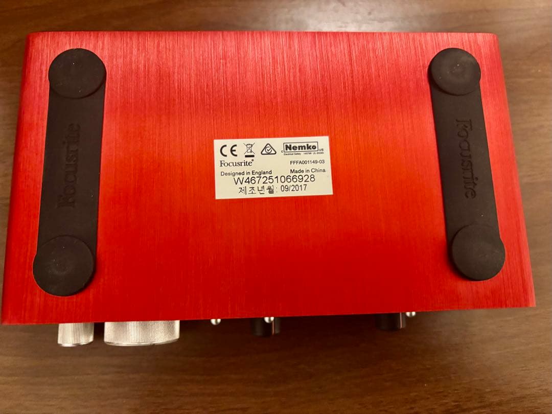 Scarlett 2i2 gen2 studio pack【箱・ヘッドホン欠品】