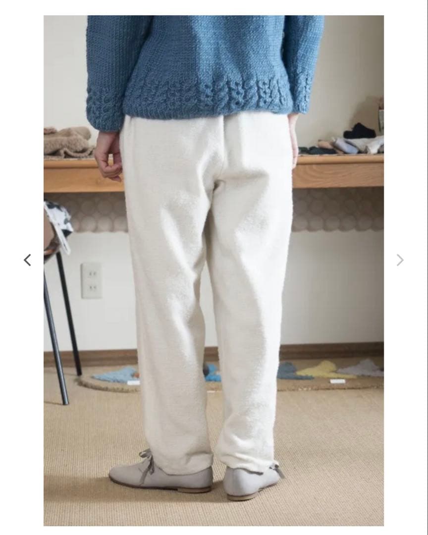 ミナペルホネン papier リバーシブルパンツ