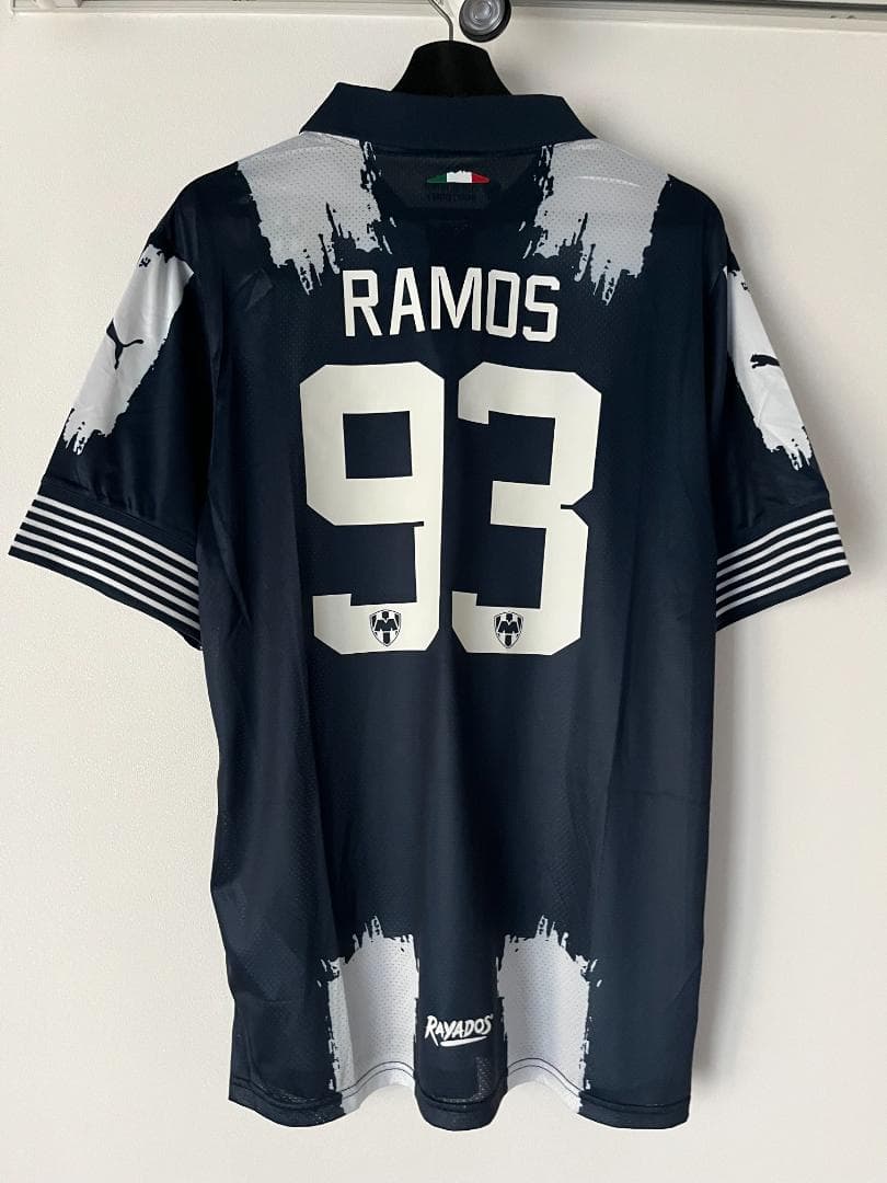 【希少公式】セルヒオラモス　Lサイズ モンテレイ 25/26 80周年記念ユニ