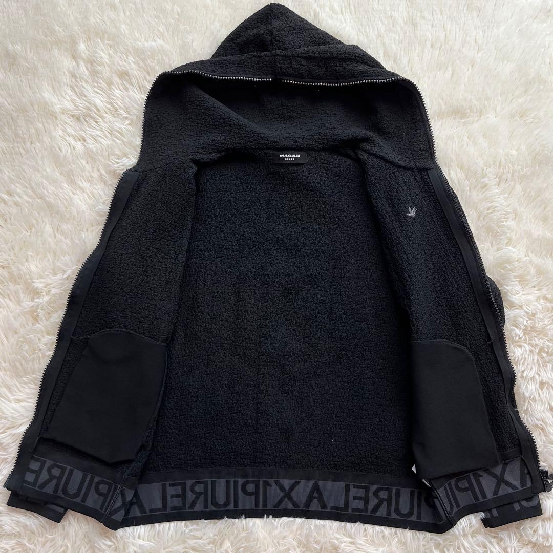 1piu1uguale3 フルジップパーカーセットアップwジップ 装飾　y2k