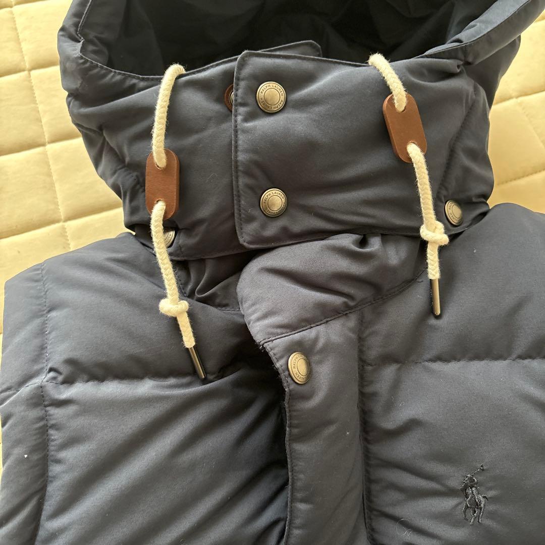 新品未使用 ポロラルフローレン ダウンベスト XS ネイビー