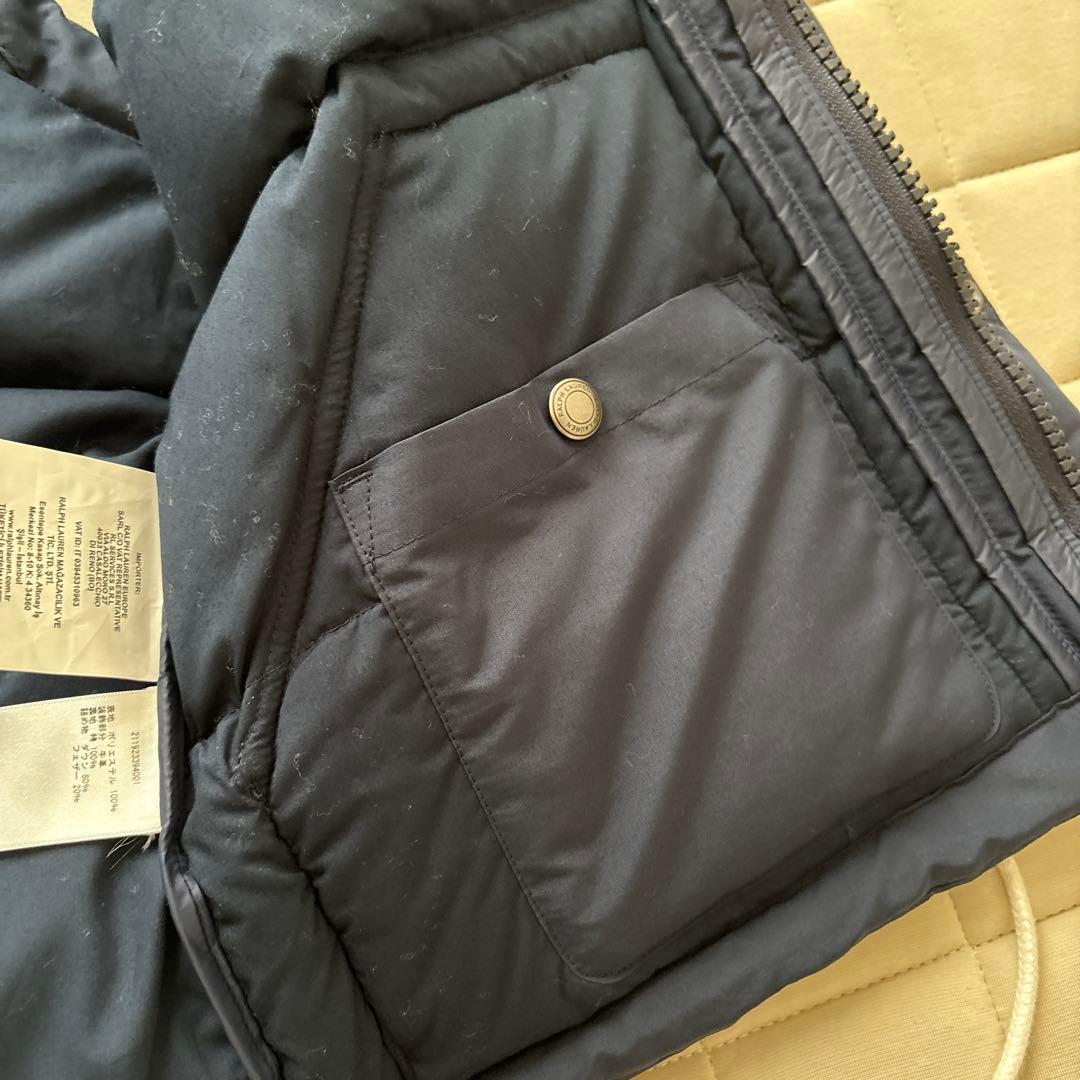 新品未使用 ポロラルフローレン ダウンベスト XS ネイビー