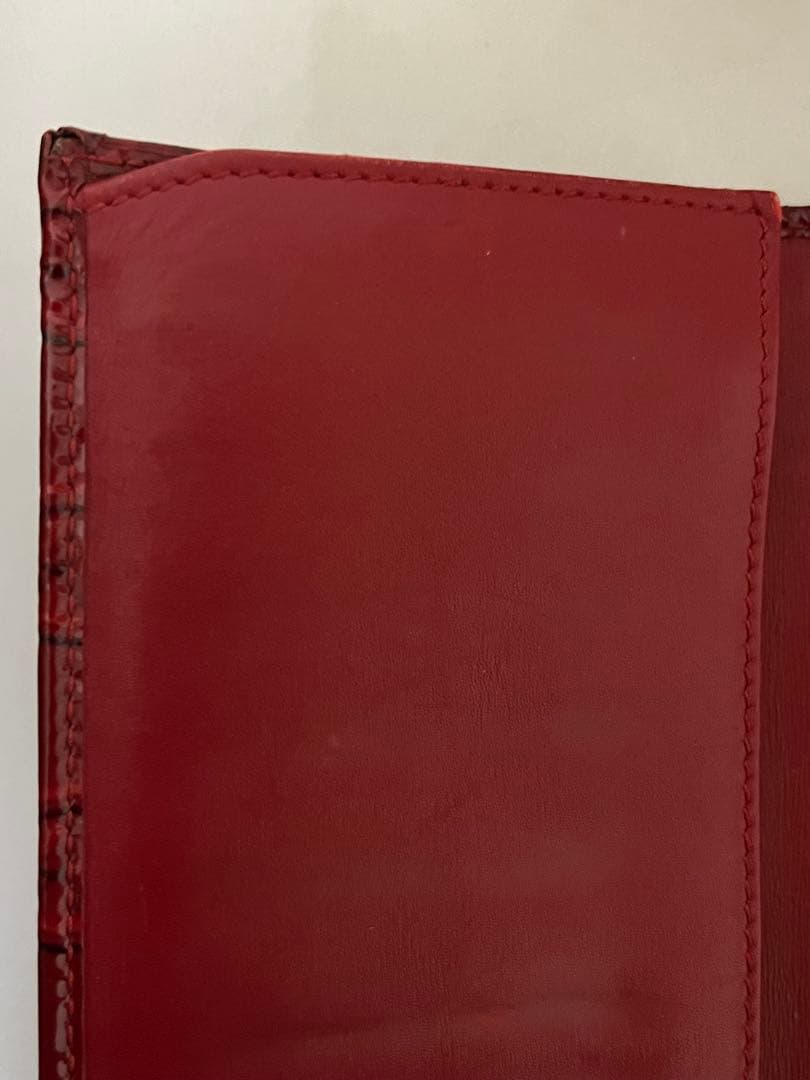 GUCCI ラブリーハート エナメル GG ゴールド金具 長財布