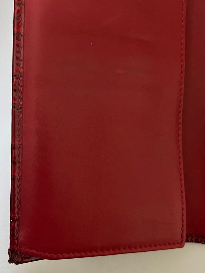 GUCCI ラブリーハート エナメル GG ゴールド金具 長財布