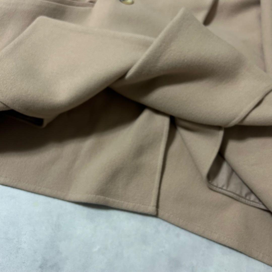 カオス スーペリアガロンコート ピーコート ダブル ライトベージュ