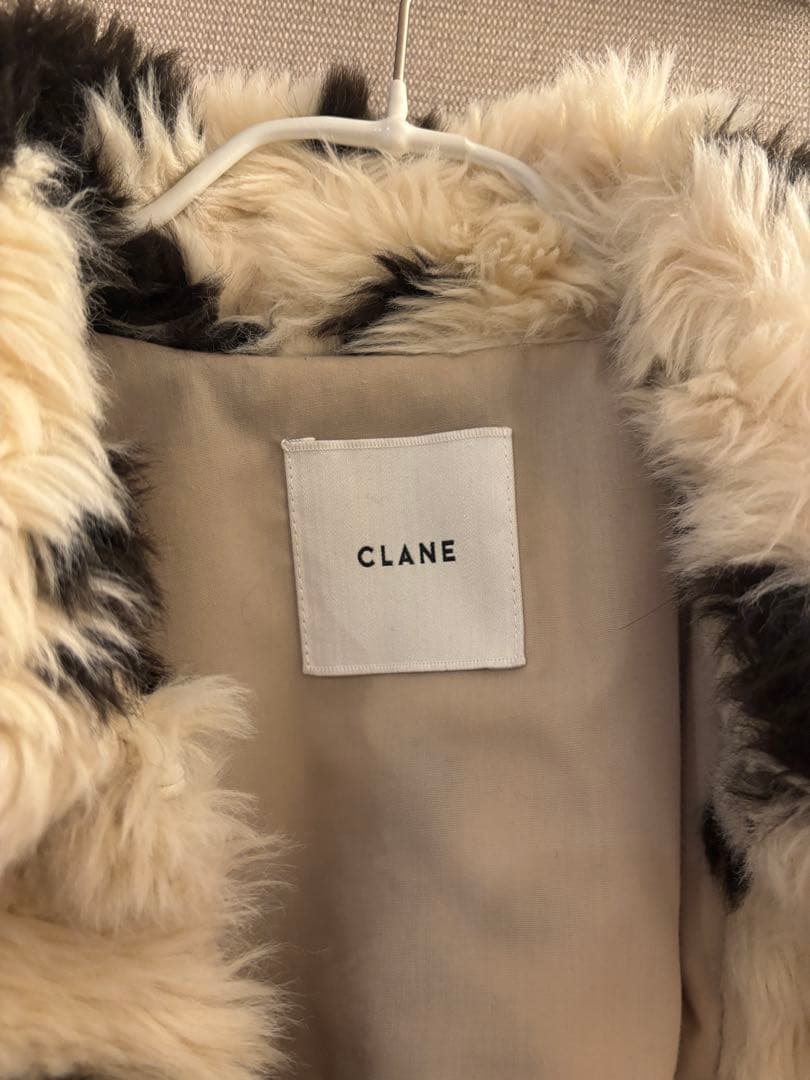 【CLANE】cow boa blouson