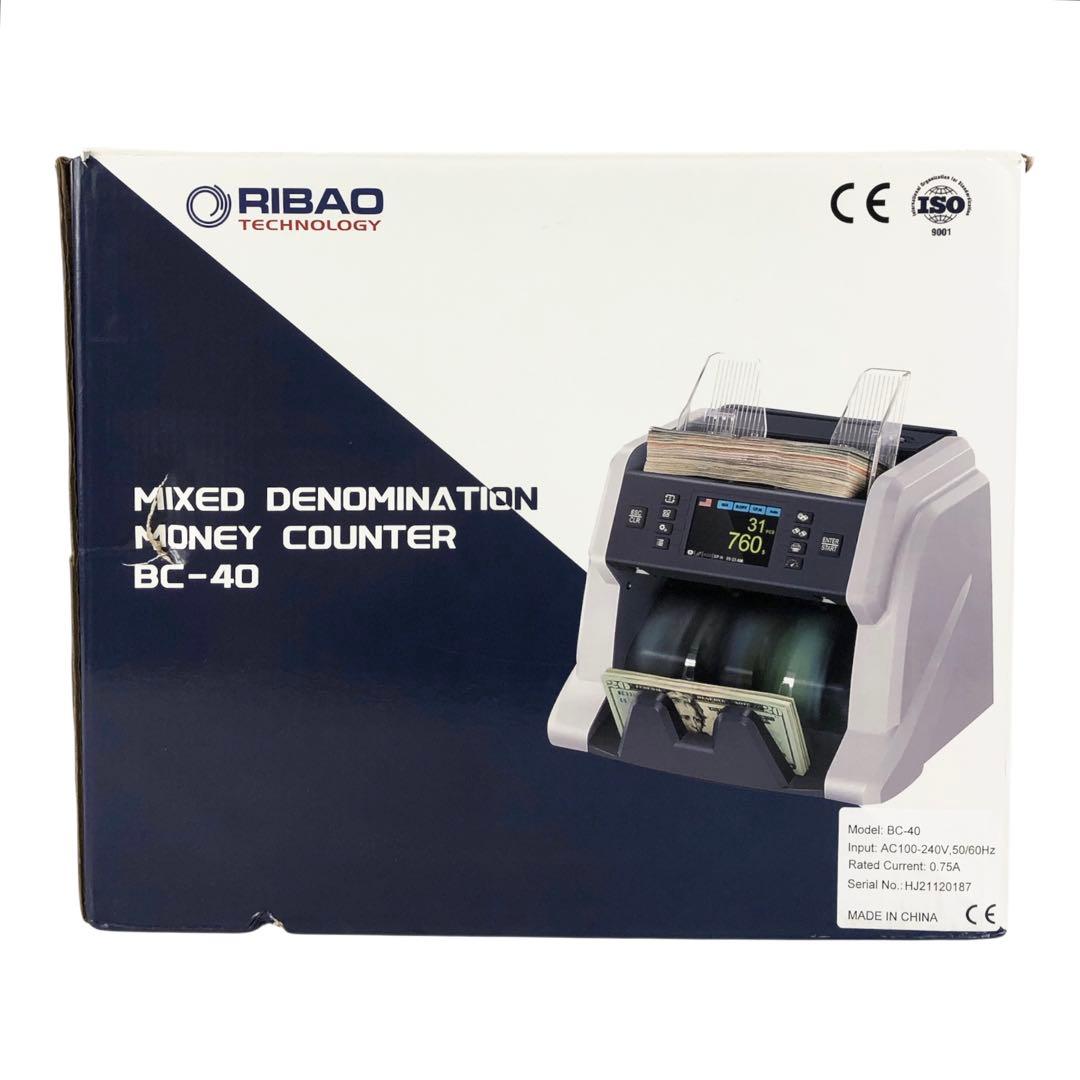 ✨【美品・完品】Ribao BC-40 高性能紙幣カウンター✨