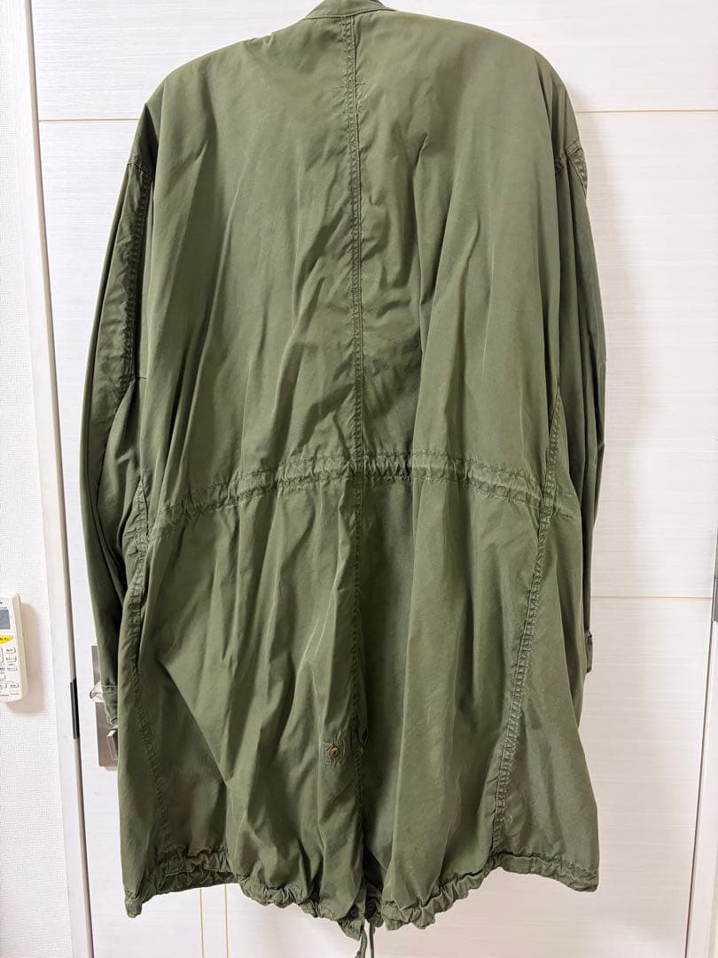 60s初期実物M-65 MAXジップ希少シェルM-R