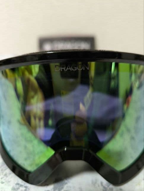 美品✨Dragon■スノボー/スキー/ゴーグル/収納袋付き