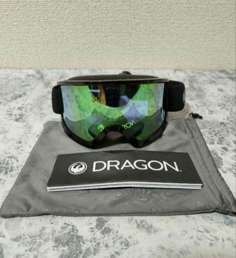 美品✨Dragon■スノボー/スキー/ゴーグル/収納袋付き
