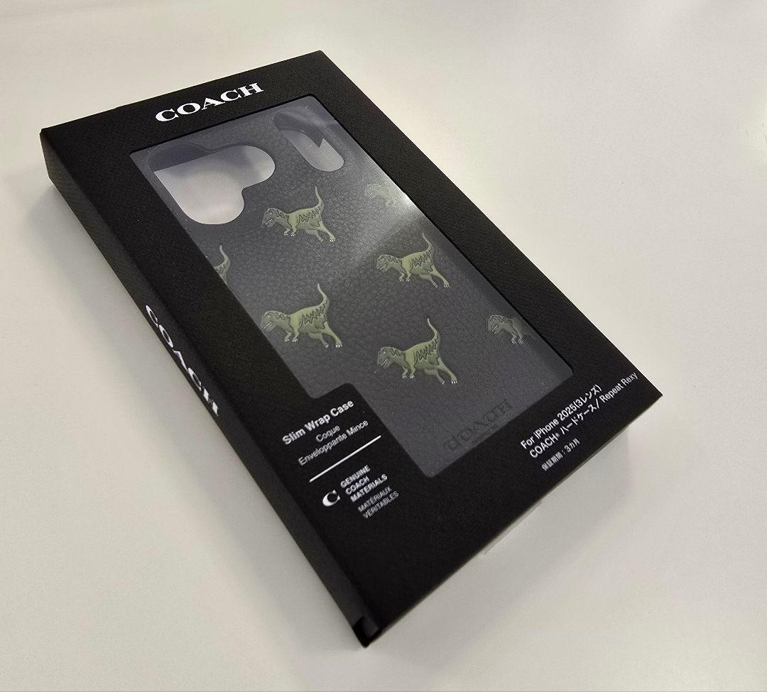 iPhone17Pro COACH（R）ハードケース／Repeat Rexy