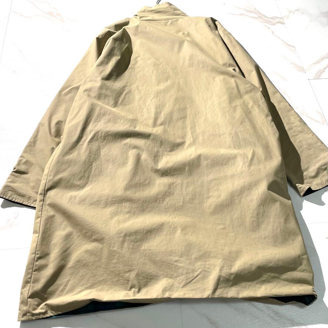 入手困難✨ デドゥエ d-due リバーシブルコート チェック柄 ベージュ系