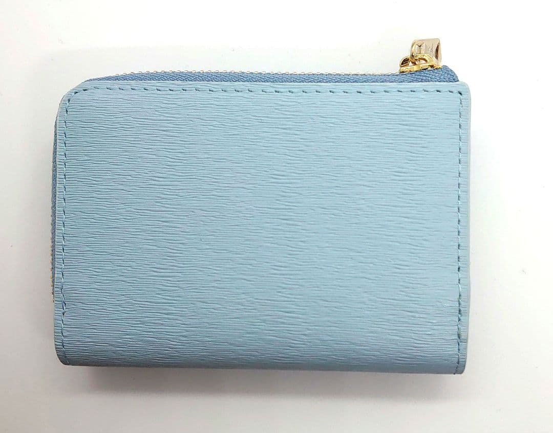 新品 未使用 Paul Smith 水色 キーケース 小銭入れ