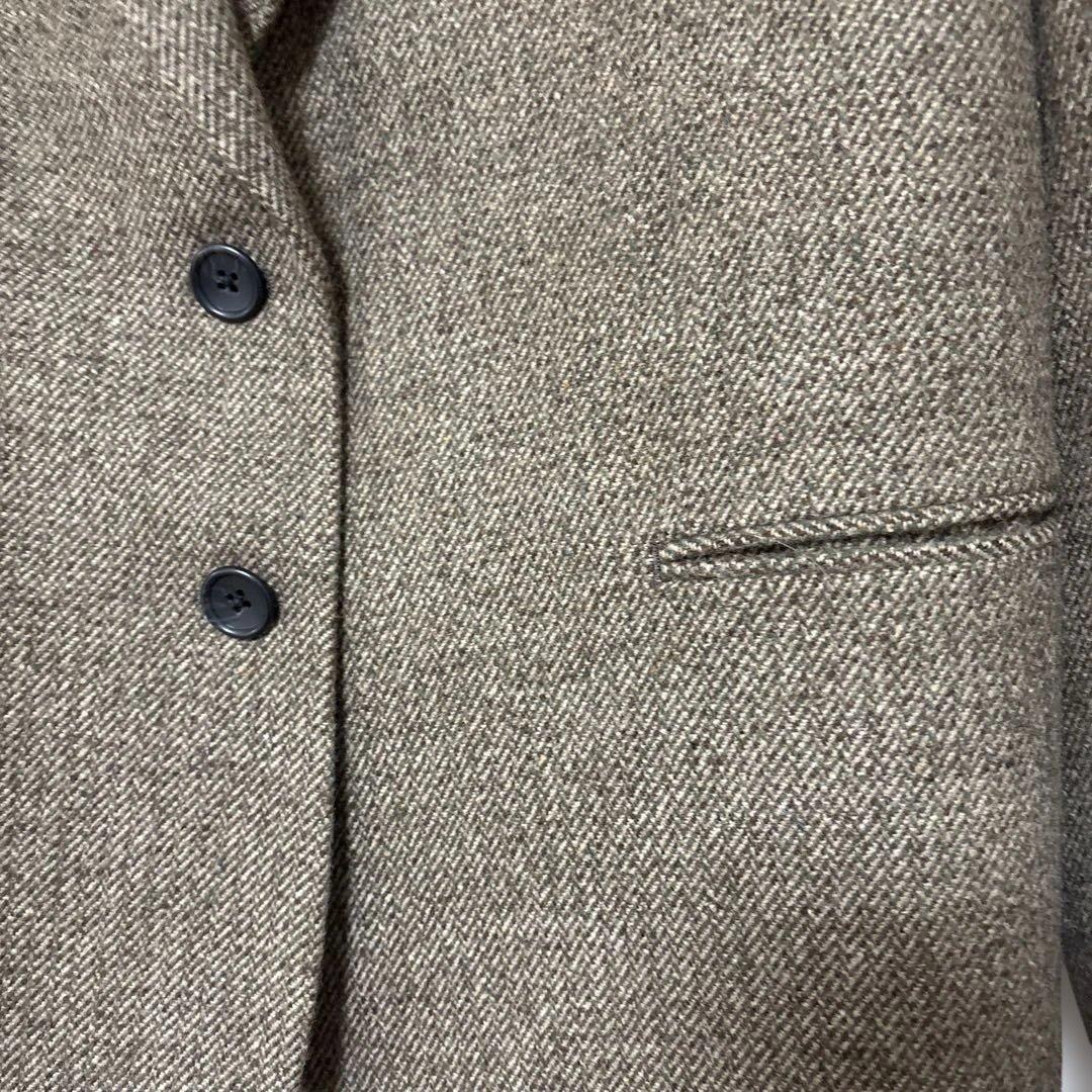 Anuke Herringbone Wool Jacket ベージュ36