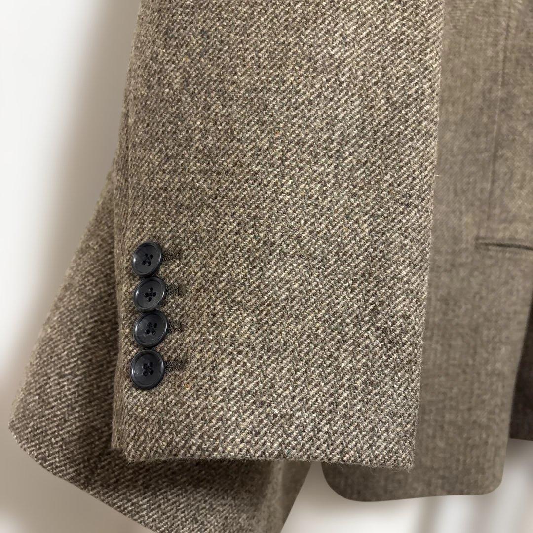 Anuke Herringbone Wool Jacket ベージュ36