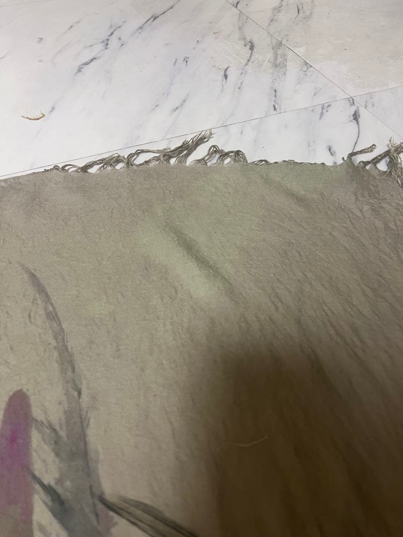 BALMAIN 狼デザイン ストール　ウルフ　マフラー