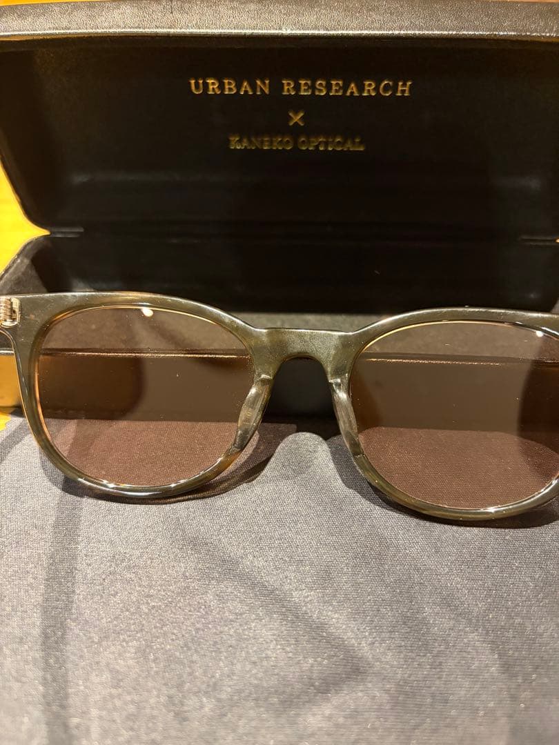 URBAN RESEARCH ×金子眼鏡 サングラス メガネ 美品 最終値引き‼️