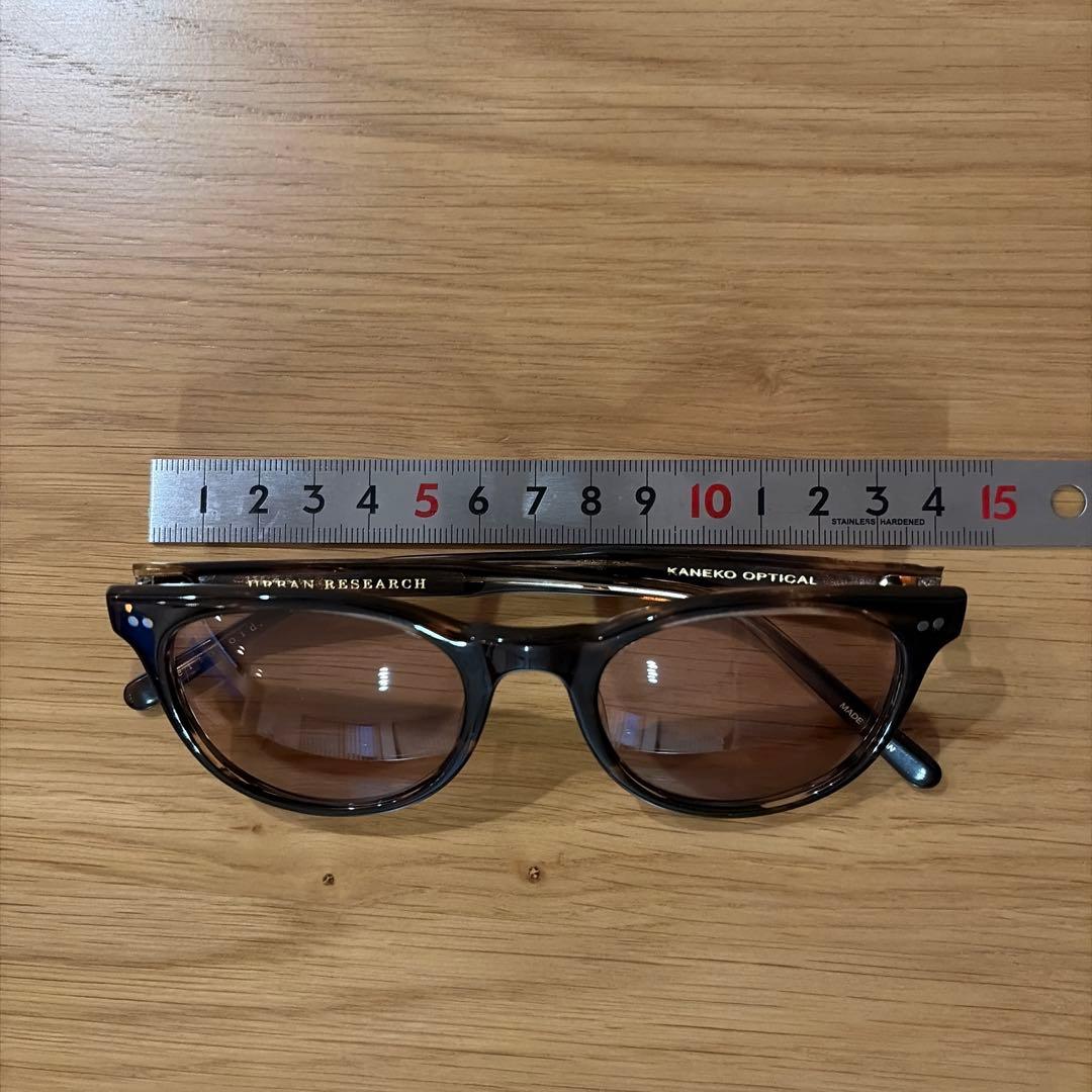 URBAN RESEARCH ×金子眼鏡 サングラス メガネ 美品 最終値引き‼️