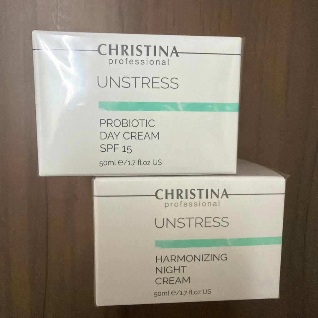 CHRISTINA UNSTRESS デイクリーム・ナイトクリームセット