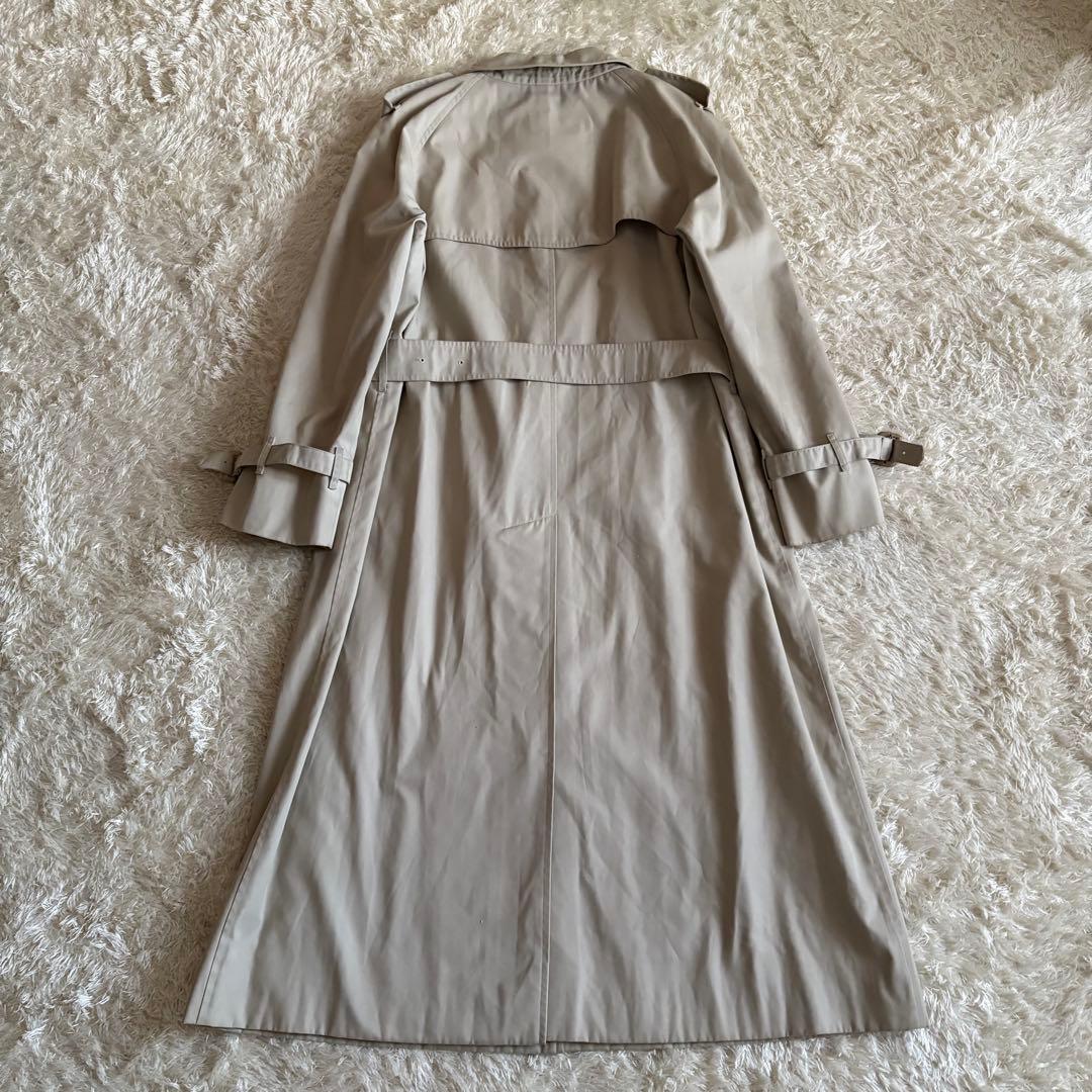 バーバリー トレンチコート ベルト ノバチェック レディース M