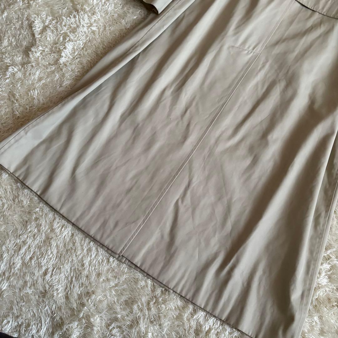 バーバリー トレンチコート ベルト ノバチェック レディース M