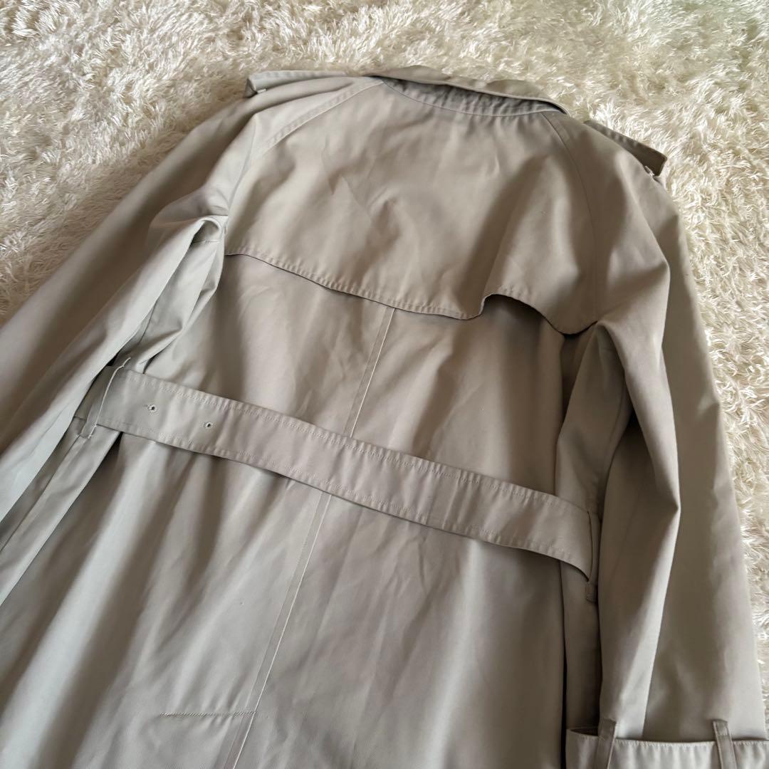 バーバリー トレンチコート ベルト ノバチェック レディース M