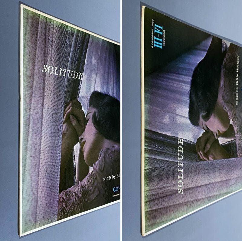 ★至高の逸品【USオリジナル／MONO／深溝】 ビリー・ホリデイ／ ソリチュード