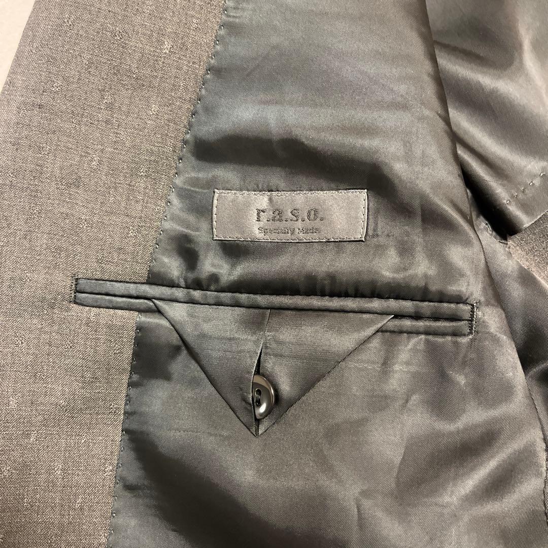 新品DURBAN ダーバン × r.a.s.o春夏ウール￼スーツ 日本製AB7