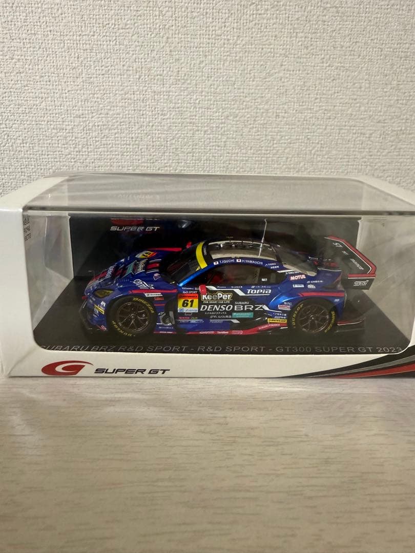 ミニカー SUBARU BRZ SUPER GT 2023 SPARK 1/43