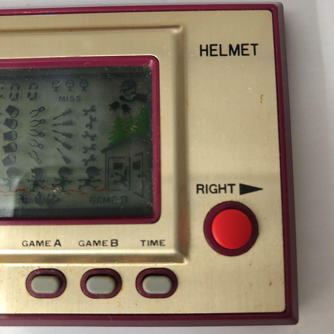 任天堂　ゲーム＆ウォッチ　ヘルメット