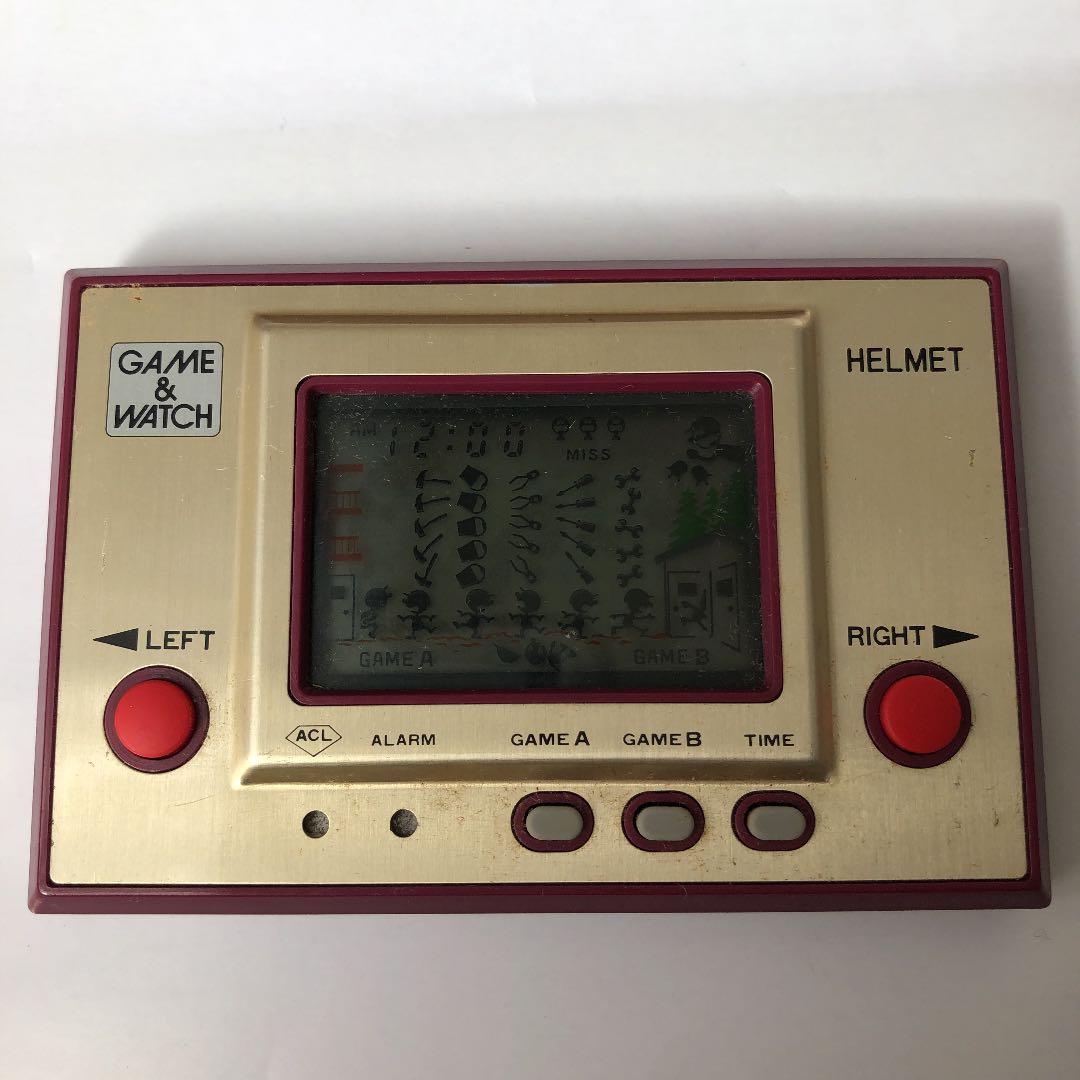 任天堂　ゲーム＆ウォッチ　ヘルメット