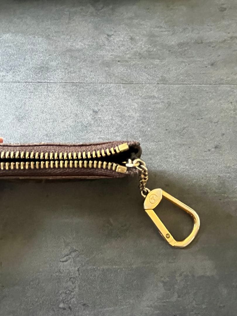 Louis Vuitton ポシェットクレ　ケース 小型 ブラウン