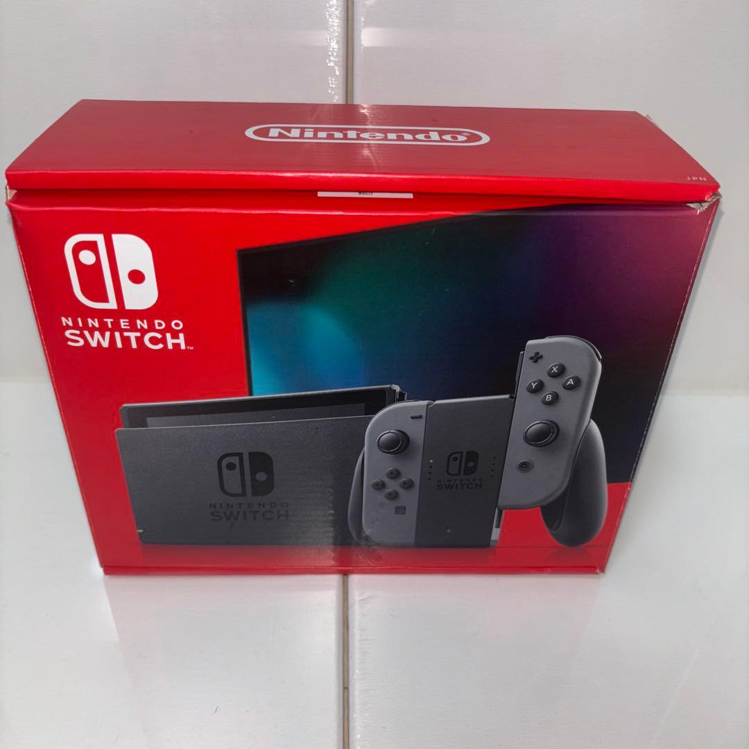 【美品/翌日発送】Nintendo Switch グレー