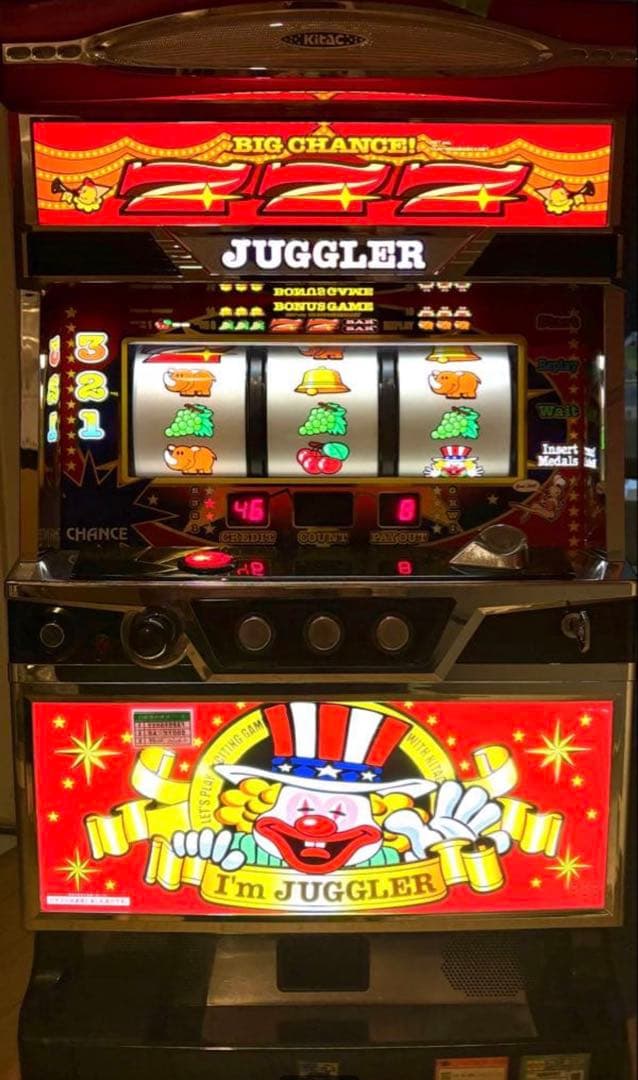 北電子 アイムジャグラーEX【 中古実機】（不要機付）おまけカウンター付き