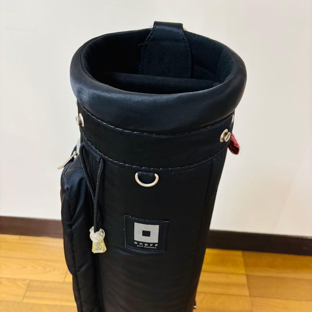 【希少品】　ONOFF キャディバッグ　ゴルフバッグ送料込み