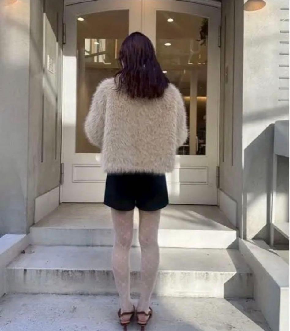 【mystic】ショートファーコート　韓国系 y2k グランジ