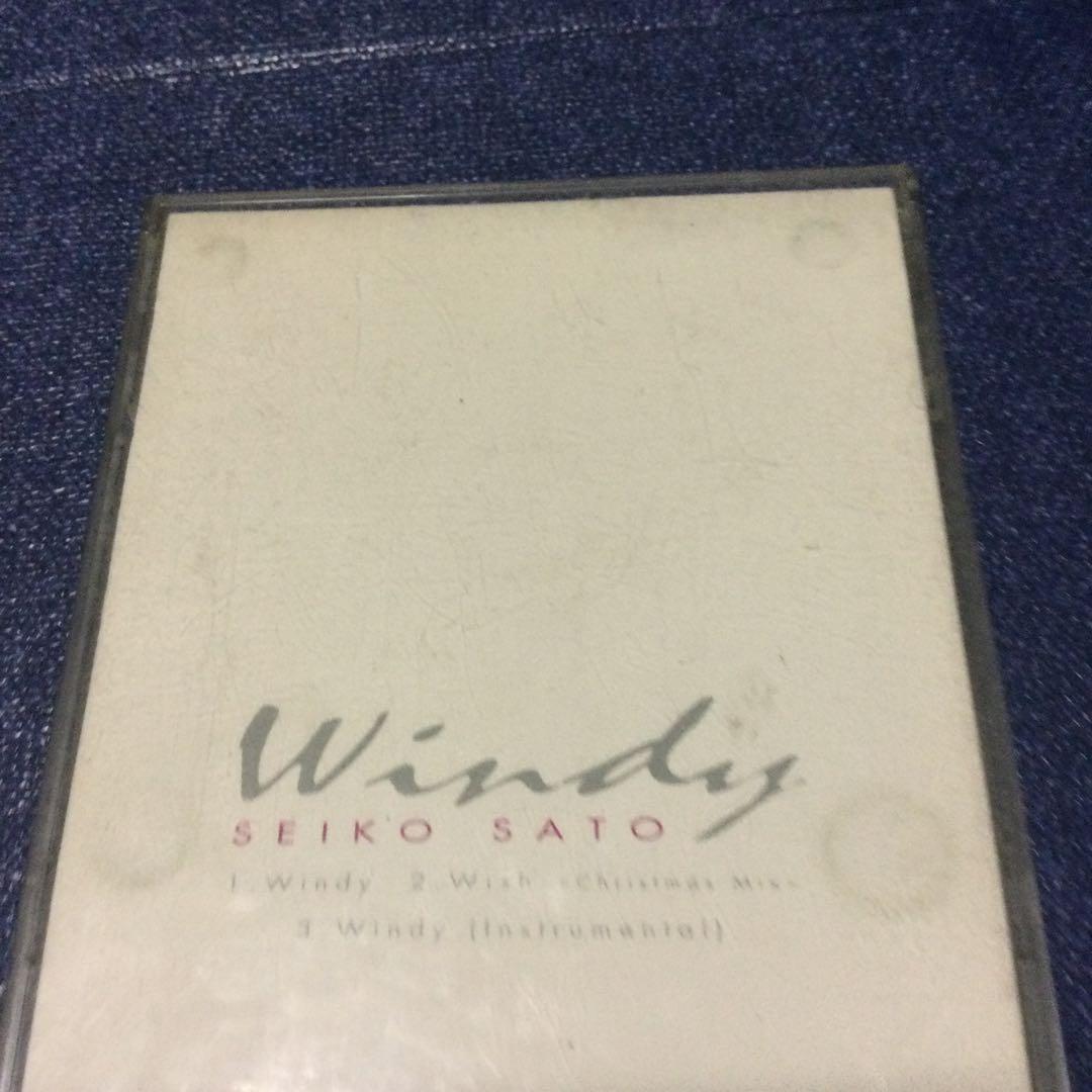 CD 佐藤聖子　windy 8センチ8cm シングル　シティポップ　ライトメロウ