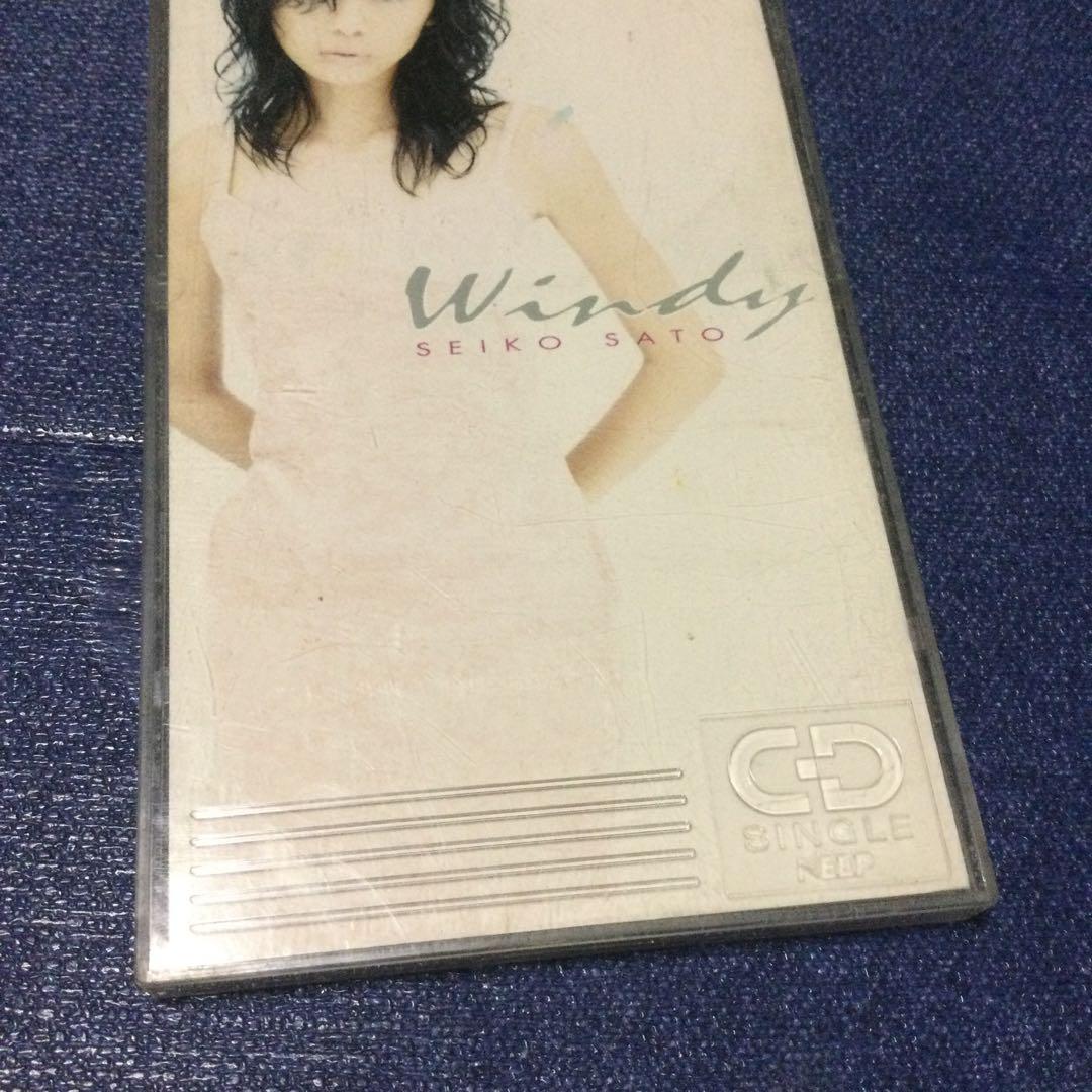 CD 佐藤聖子　windy 8センチ8cm シングル　シティポップ　ライトメロウ