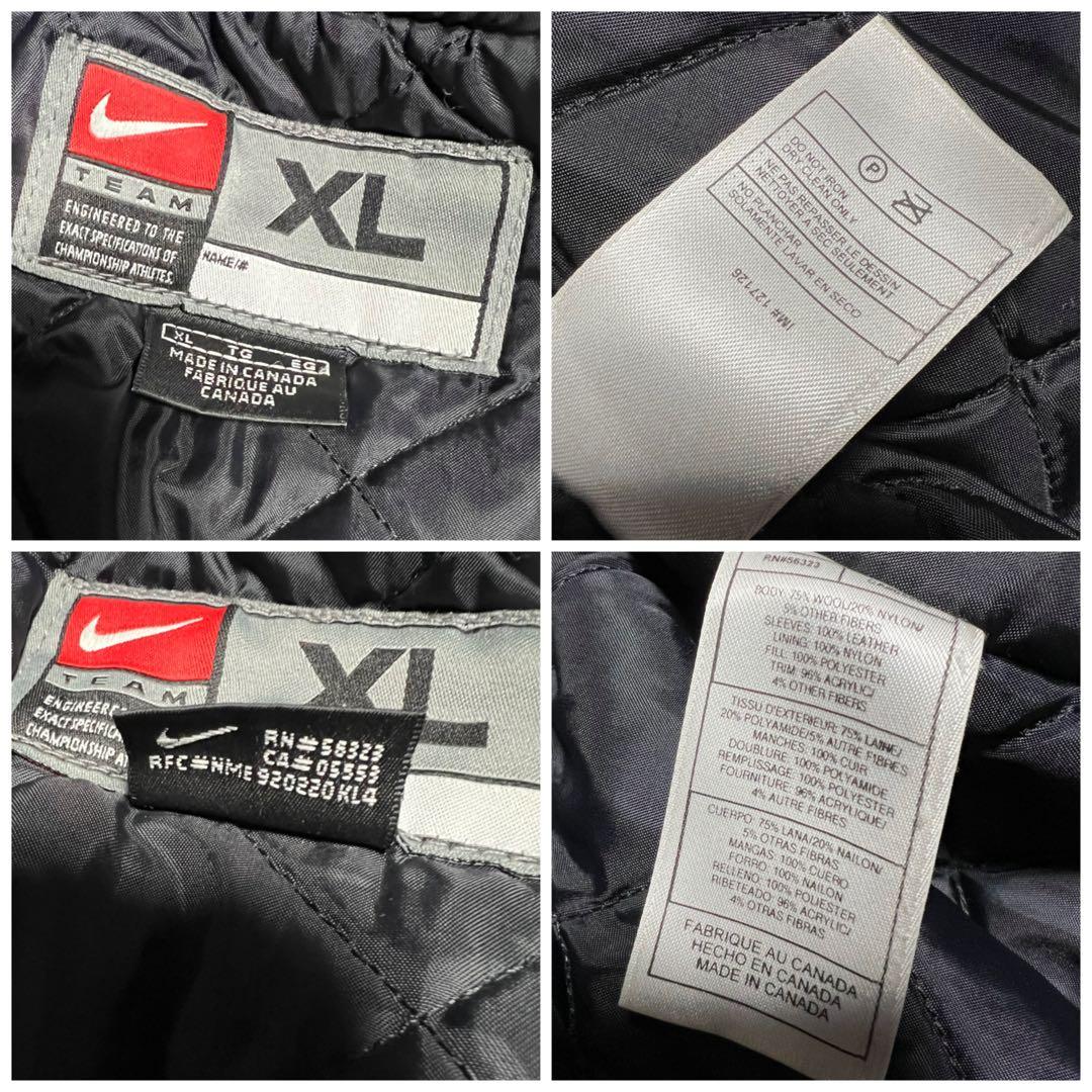 【ポロショウ様】リクエスト【希少】ナイキ マリナーズ スタジャン 袖レザー