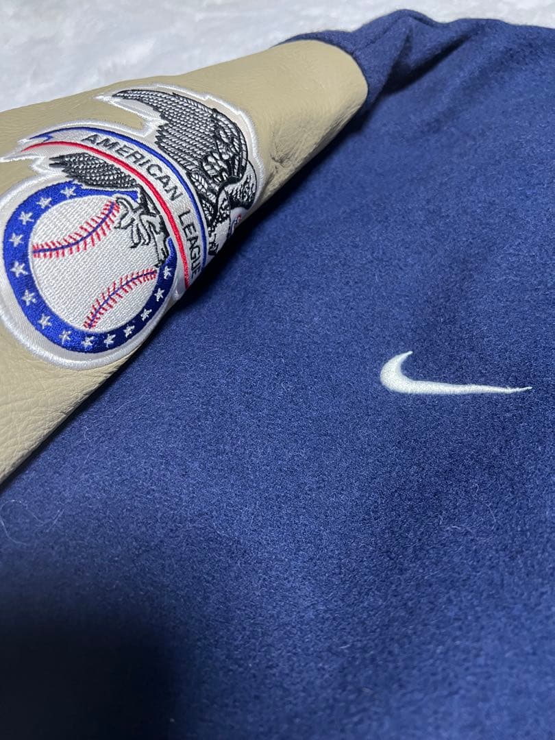 【ポロショウ様】リクエスト【希少】ナイキ マリナーズ スタジャン 袖レザー