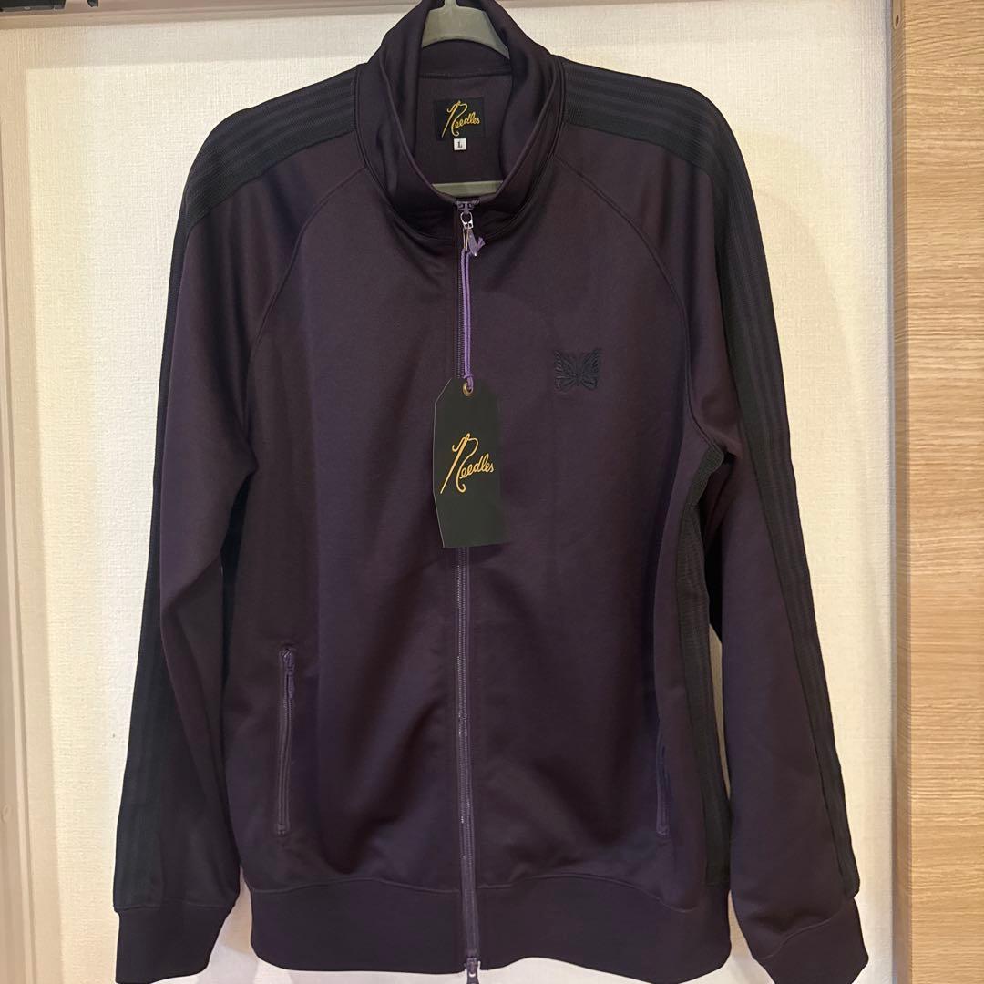 新品同様★NEEDLES Track Jacket ダークパープル　Lサイズ