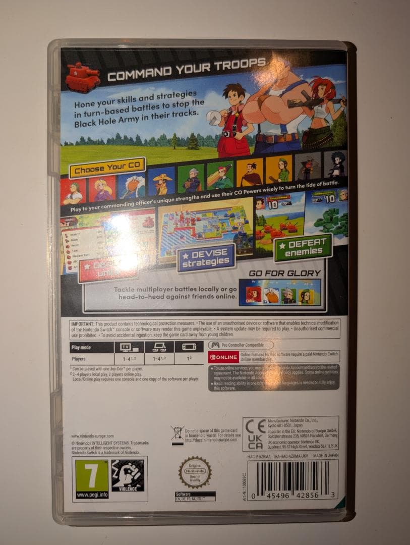 Advance Wars 1+2 アドバンス　ウォーズ1+2 ファミコンウォーズ