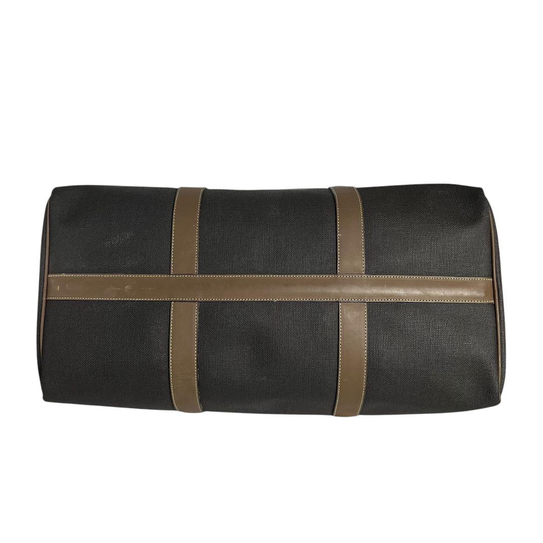 美品　ダンヒル　大容量　ボストンバッグ　旅行バッグ　PVC　レザー　腕掛　南京錠