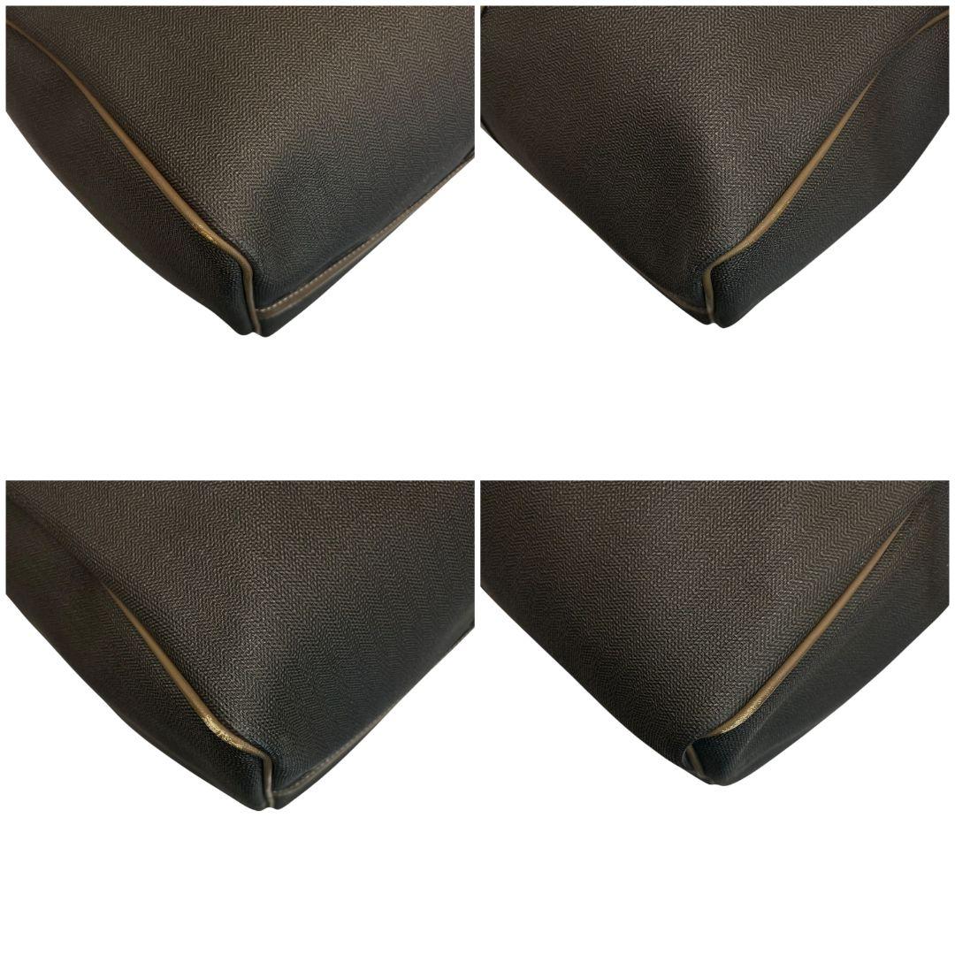 美品　ダンヒル　大容量　ボストンバッグ　旅行バッグ　PVC　レザー　腕掛　南京錠