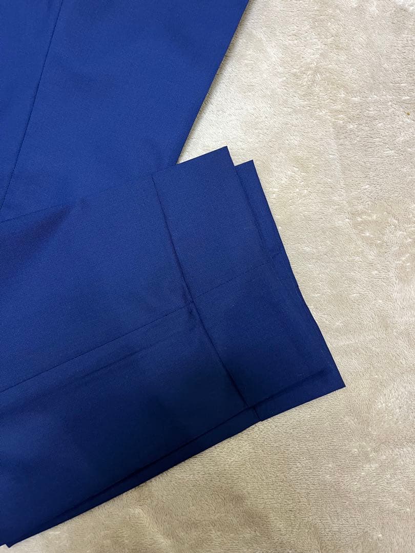 HILTON ヒルトン　ブルー　スーツ　セットアップ