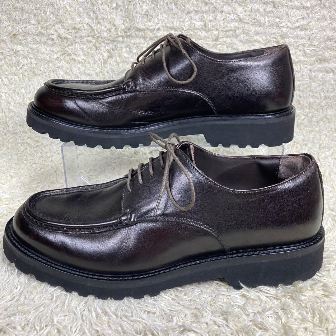 『極美品』イタリア製 チロリアンシューズ ナノユニバース ビブラムソール 革靴