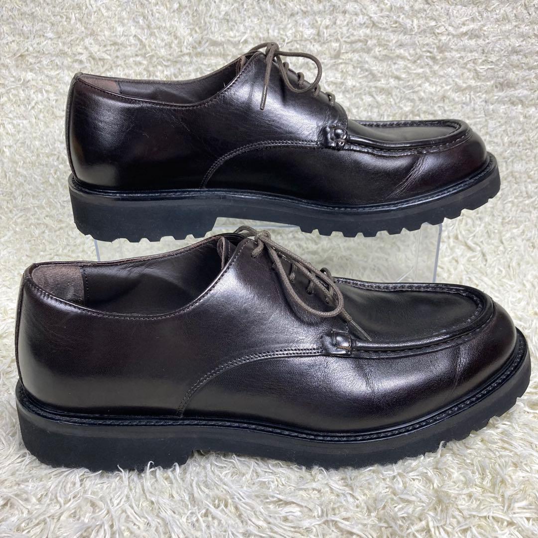 『極美品』イタリア製 チロリアンシューズ ナノユニバース ビブラムソール 革靴