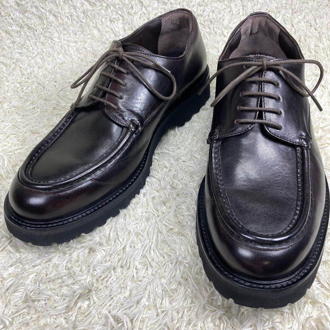 『極美品』イタリア製 チロリアンシューズ ナノユニバース ビブラムソール 革靴